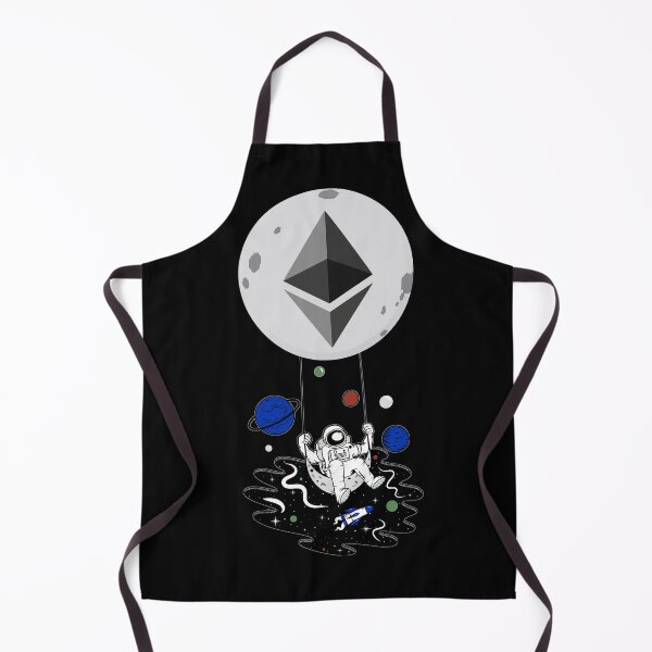 Item preview, Ethereum to the Moon - this is a great gift for every cryptocurrency investor designed and sold by hyggekrog.