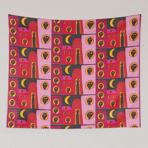 Item preview, Peering Through The Windows On A Moony Night designed and sold by JaySnellingArt.