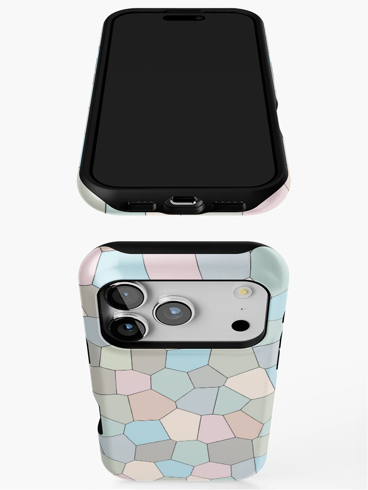 Thumbnail 3 of 4, iPhone Case, Light Colorful Pattern designed and sold by MagicSpread.