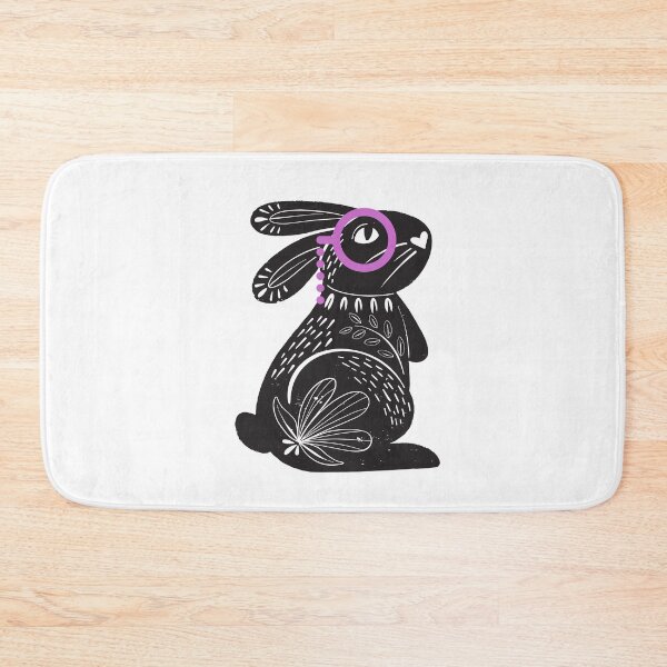 Item preview, Bunny With Glasses designed and sold by SportyDogShop.
