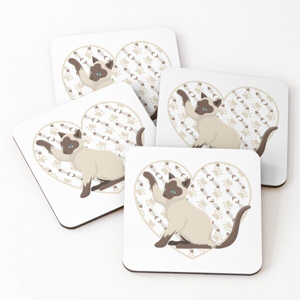 Item preview, Cute Siamese Cat designed and sold by AnaskyFashion.