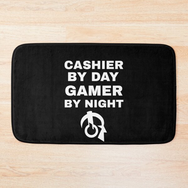Item preview, Cashier By Day Gamer By Night designed and sold by Superhero Gear.