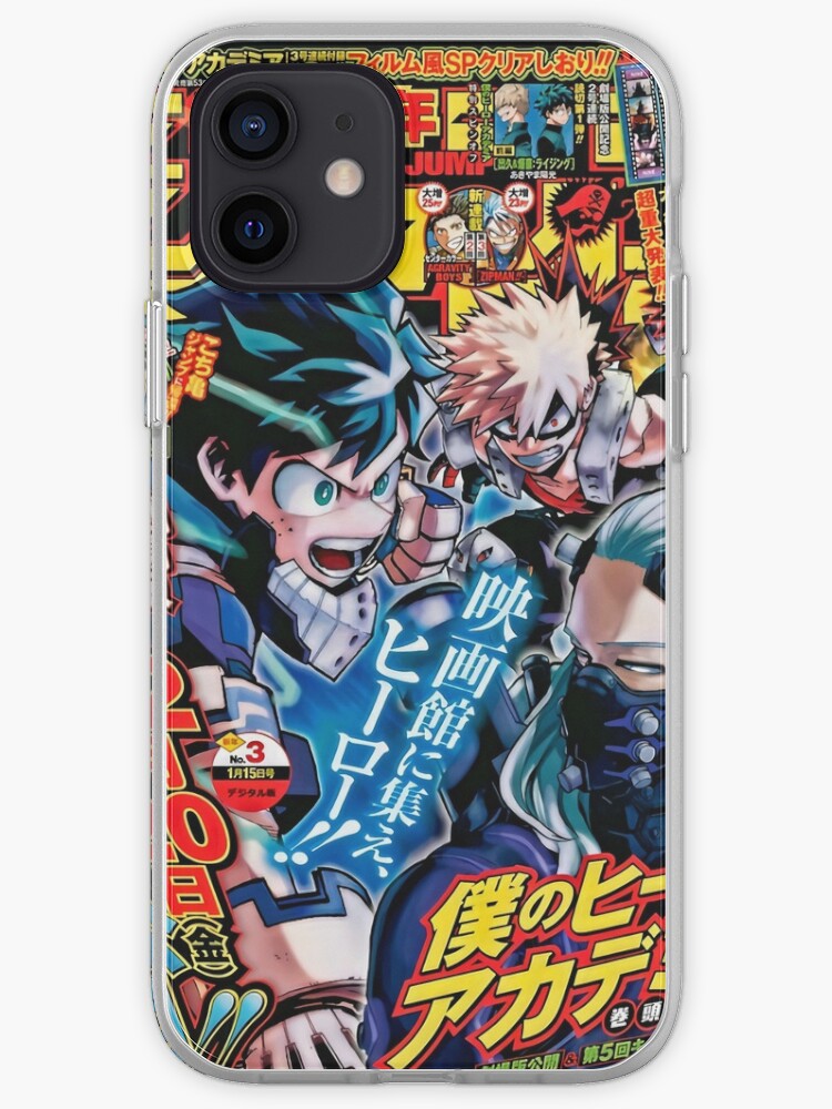 Shonen Jump Bakugou Deku Vs Nine Poster Iphone Case Cover By Tarapate Redbubble