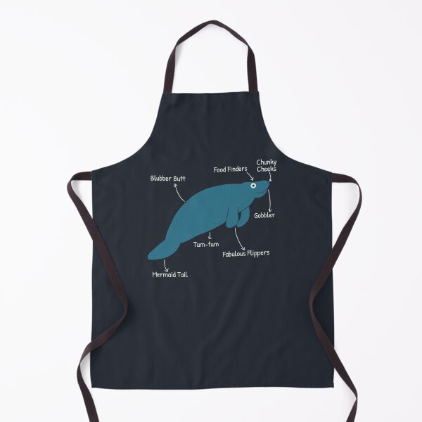 Item preview, Manatee Lover Funny Manatee Dugong and Sea Cow Anatomy designed and sold by JokeGysen.