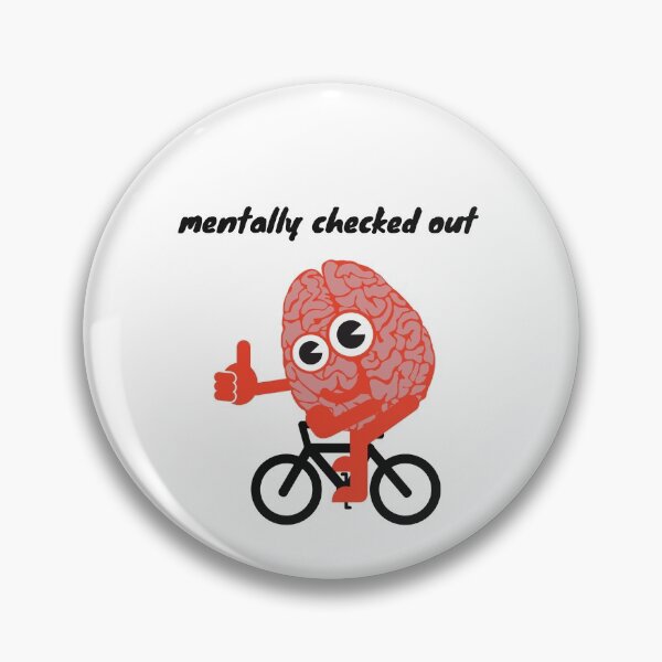 Item preview, Mentally Checked Out designed and sold by SportyDogShop.