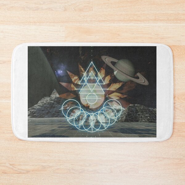 Item preview, Neon Synthwave Geometry Solar System  designed and sold by Jon J.S.H.