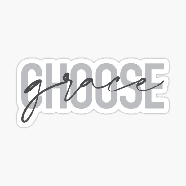 Item preview, Simple, modern, urban, cool graphic design Choose Grace  designed and sold by theendup.