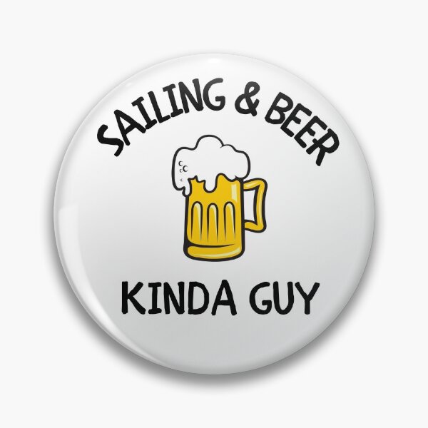 Item preview, Sailing & beer kinda guy. designed and sold by TheGreenGoat.