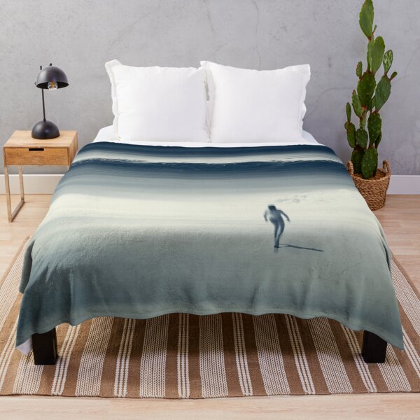 Item preview, She Saw It Coming - Breaking Waves and Woman designed and sold by Dyrk Wyst Redbubble Shop.