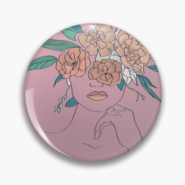 Item preview, Girl with flower on head designed and sold by Hooria-awan.