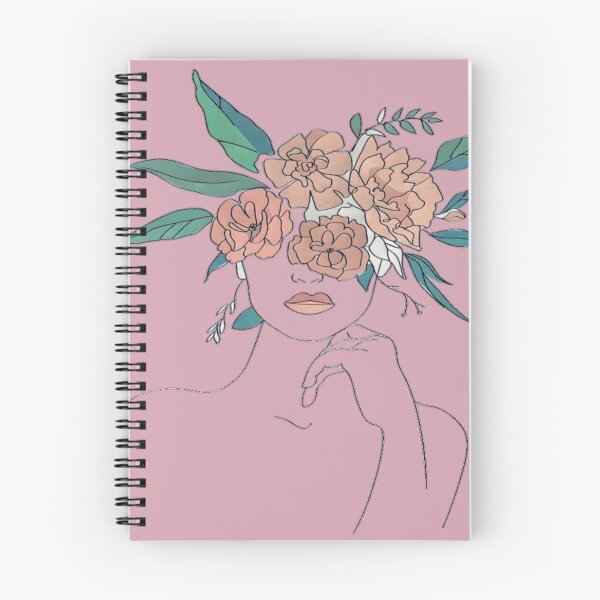 Item preview, Girl with flower on head designed and sold by Hooria-awan.