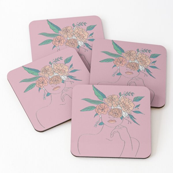 Item preview, Girl with flower on head designed and sold by Hooria-awan.
