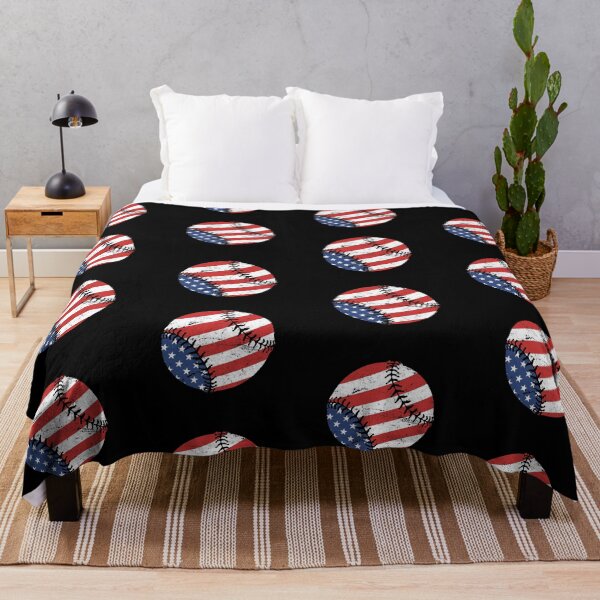Item preview, American Flag Baseball Fan Patriotic designed and sold by ThreadsNouveau.