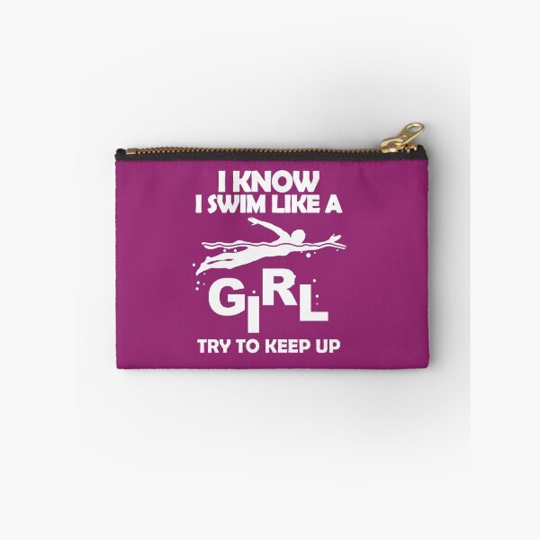 Item preview, I know i swim like girl try to keep up designed and sold by trendism.