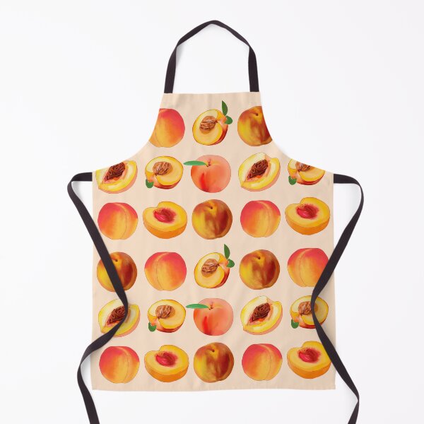 Item preview, Country Peaches | Pattern Peach Illustration designed and sold by Gabbixyz.