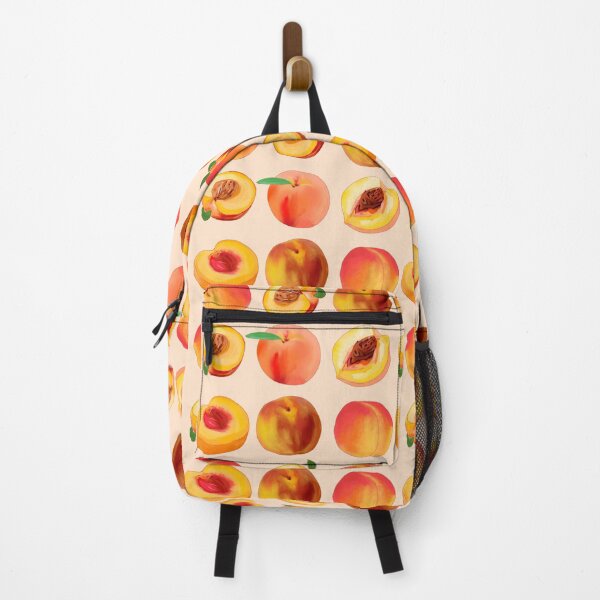 Item preview, Country Peaches | Pattern Peach Illustration  designed and sold by Gabbixyz.