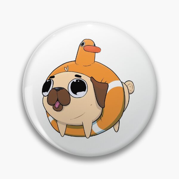 Item preview, Pug - Floaty designed and sold by GoodBoisOnly.
