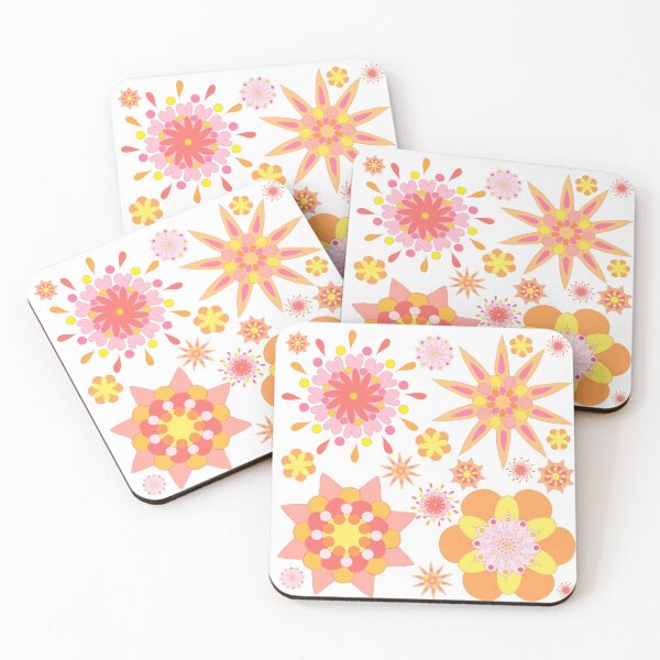 Item preview, Whimsical Flowers Mandalas designed and sold by ZophiaSolaris.