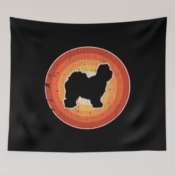Item preview, Old English Sheepdog Sunset Retro Shirt for Men Women Boys Girls Kids Dog Lover Gifts designed and sold by LiqueGifts.