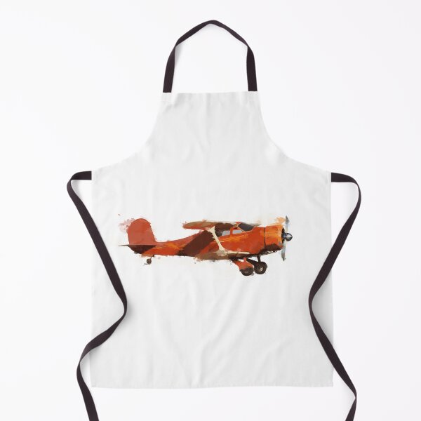 Item preview, Orange propeller plane designed and sold by Olha Mishchenko.