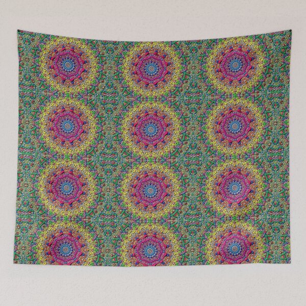 Item preview, Vibrant colorful mandala designed and sold by AnnoyedMouse.