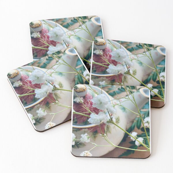 Item preview, Teapot with Flowers Photo Print designed and sold by Maggpie-Art.
