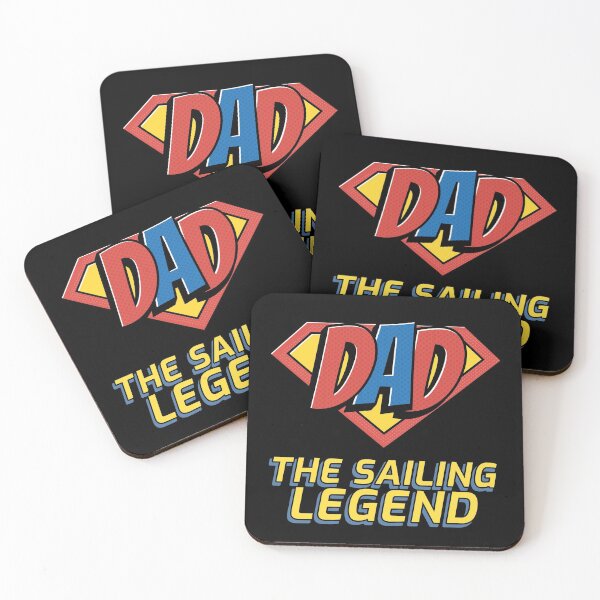 Item preview, Dad The Sailing Legend - Best Sailor Dad designed and sold by Passion-For-Sea.