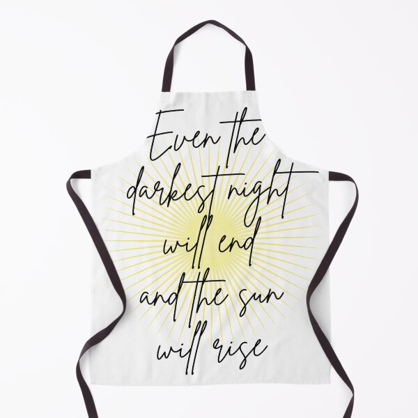 Item preview, Even the darkest night will end and the sun will rise, Les mis designed and sold by PoppysMTPrints.