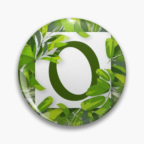Item preview, Monogram O Foliage Frame | Wedding Letters | Floral Letter designed and sold by VinBasis.