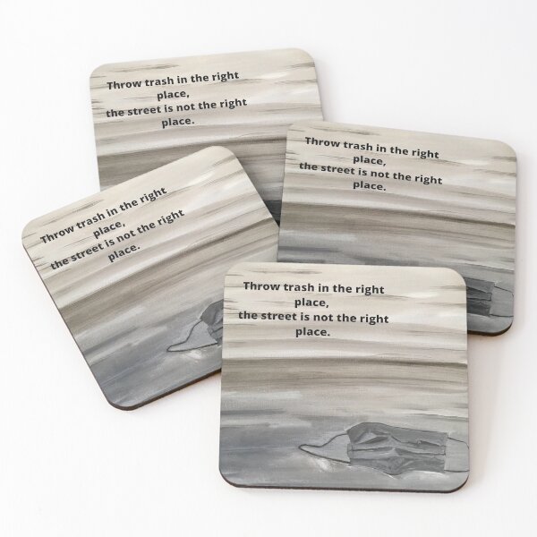 Item preview, Throw trash in the right place, the street is not the right place. designed and sold by Ayala Aroyo.