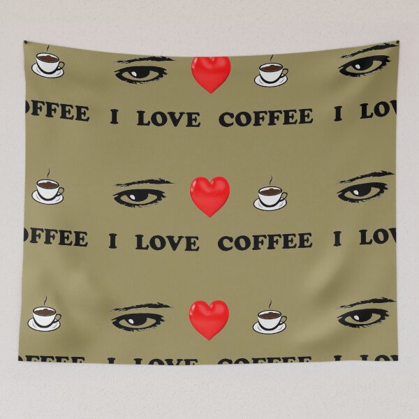 Item preview,  i love coffee designed and sold by AgapeStreetwear.