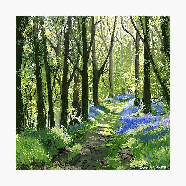 Item preview, Woodland in Spring designed and sold by WildWoodGroves.