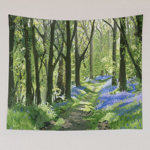 Item preview, Woodland in Spring designed and sold by WildWoodGroves.