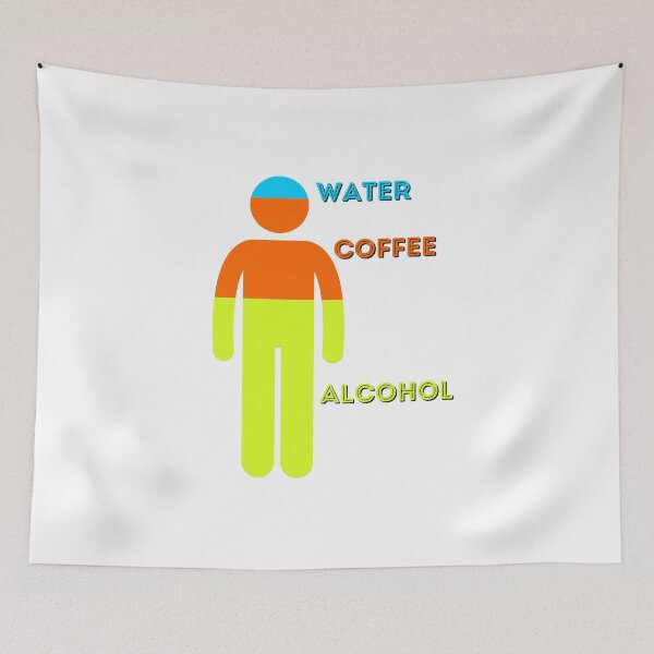 Item preview, Water Coffee Alcohol designed and sold by DocTeen.