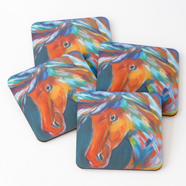 Item preview, Multicoloured Horse designed and sold by JTYCreative.
