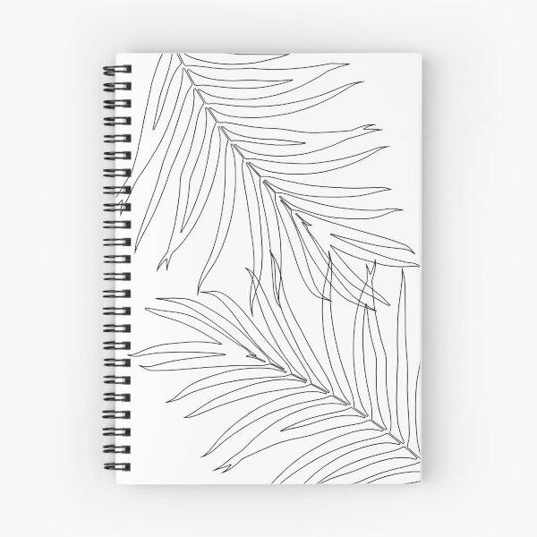 Item preview, Minimal Palm Leaves Finesse Line Art #1 #minimal #decor #art designed and sold by Anita's & Bella's Art.
