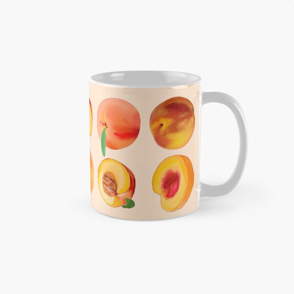 Item preview, Country Peaches | Pattern Peach Illustration  designed and sold by Gabbixyz.