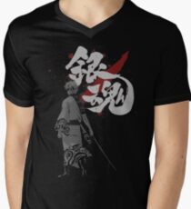 Sakata Gintoki - Gintama anime Men's V-Neck T-Shirt