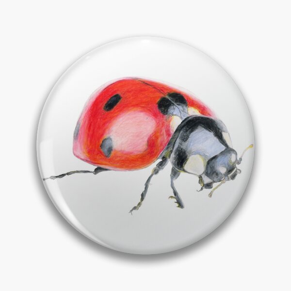 Item preview, Ladybug, solo, drawing designed and sold by CatMarek.