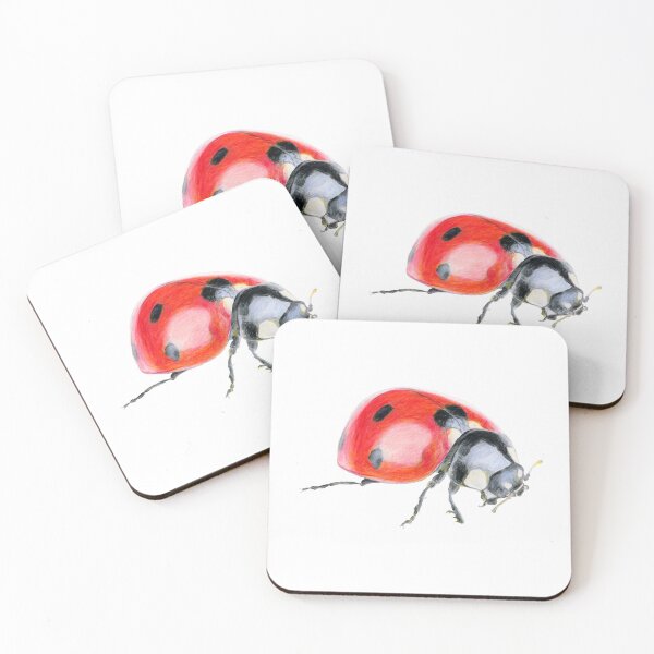 Item preview, Ladybug, solo, drawing designed and sold by CatMarek.