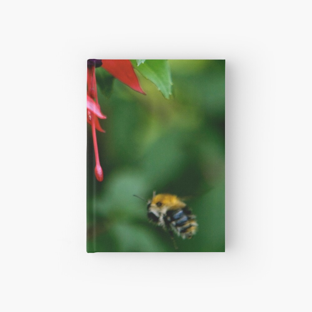 Wild Fuchsia at Loch Na Fooey (tall) Hardcover Journal