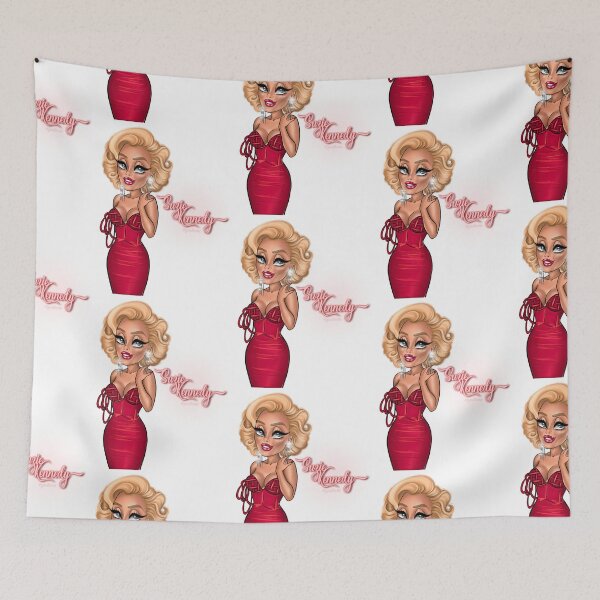 Item preview, Suzie Kennedy Foxtoons Pin up Cartoon designed and sold by suziekennedy.