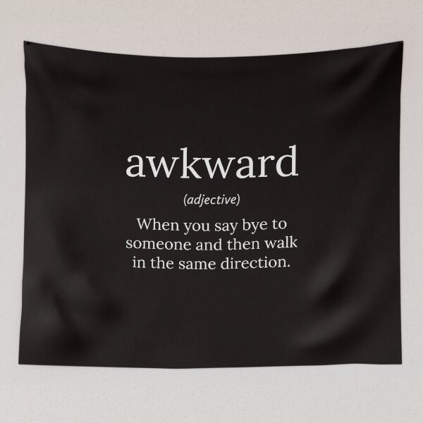 Item preview, Funny Definition: Awkward designed and sold by T-ShirtGuy.