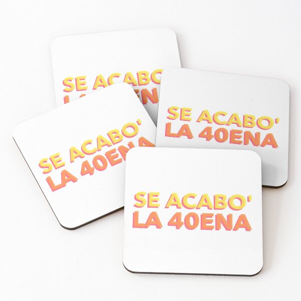 Item preview, SE ACABO LA 40ENA designed and sold by BailemosBachata.