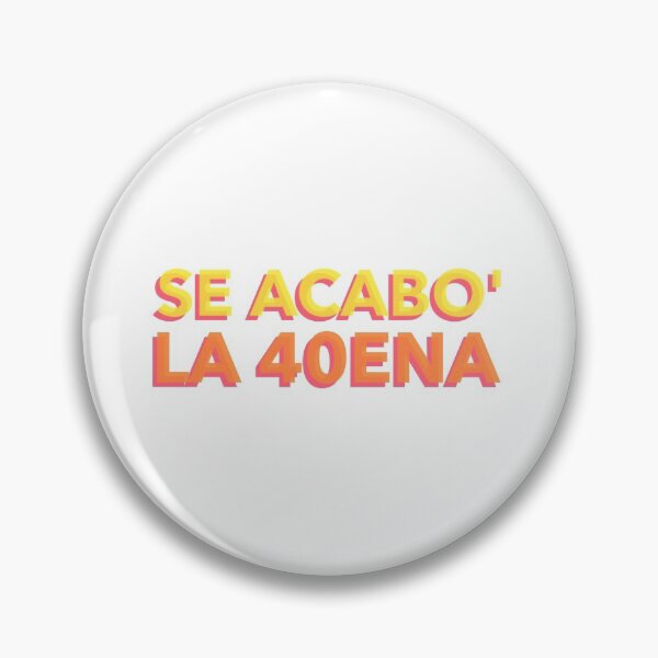 Item preview, SE ACABO LA 40ENA designed and sold by BailemosBachata.