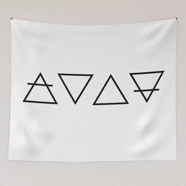 Item preview, Alchemical Elements Symbols designed and sold by avidfan2000.