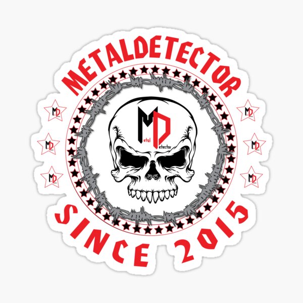 Metal Detector Classico Sticker