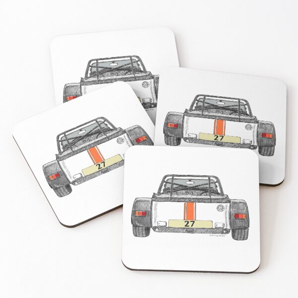 Item preview, Caterham car racing - rear view of car designed and sold by dizzycatbiz.