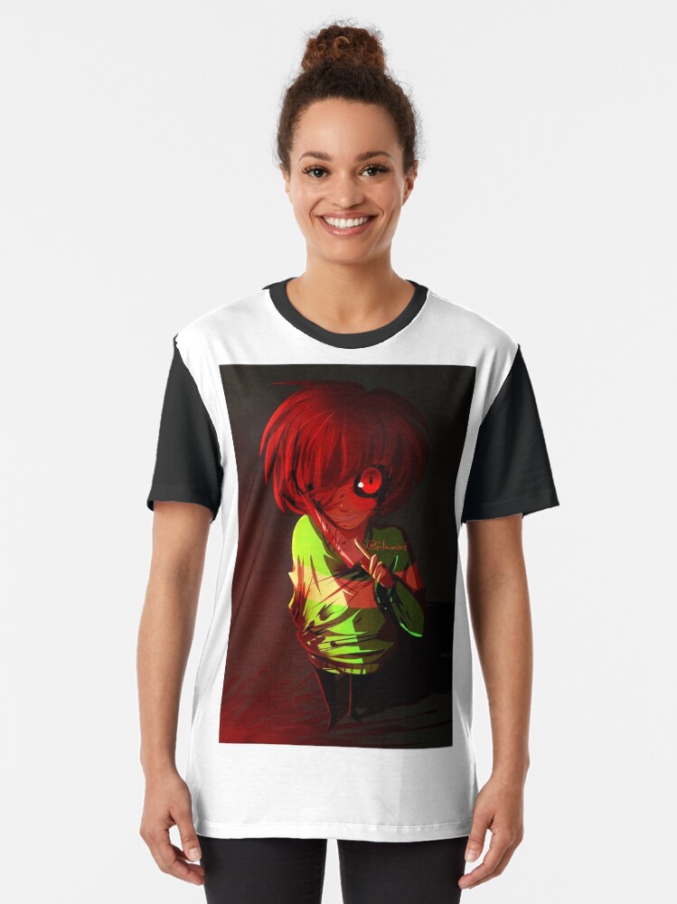 Undertale Chara T Shirt By Glamist Redbubble