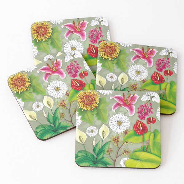 Item preview, Floral pattern designed and sold by Boutchoupitchou.